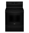 Whirlpool 30\" 5.3 Cu. Ft. Electric Range with 5 Elements - Black - YWFES3330RB