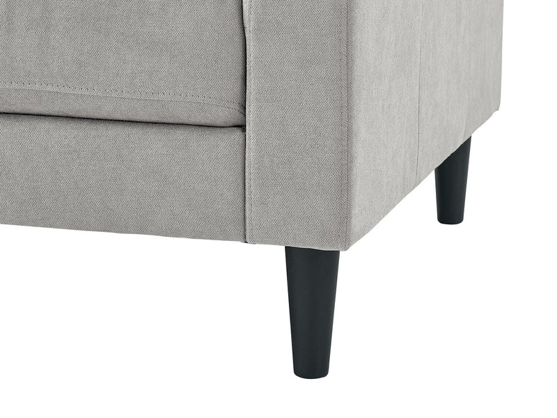 Metro 32\" Fabric Chair with Tufted Seat Cushion and Reversible Back Cushion - Neutral