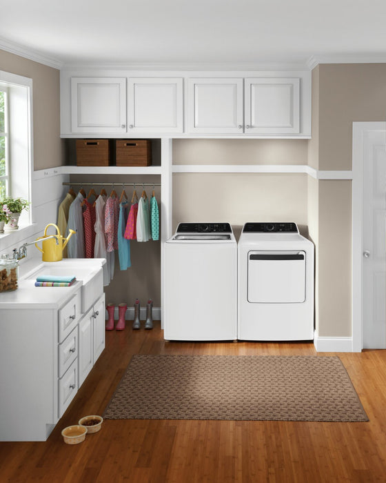 Frigidaire 5.1 Cu. Ft. Top-Load Washer and 7 Cu. Ft. Electric Dryer - White