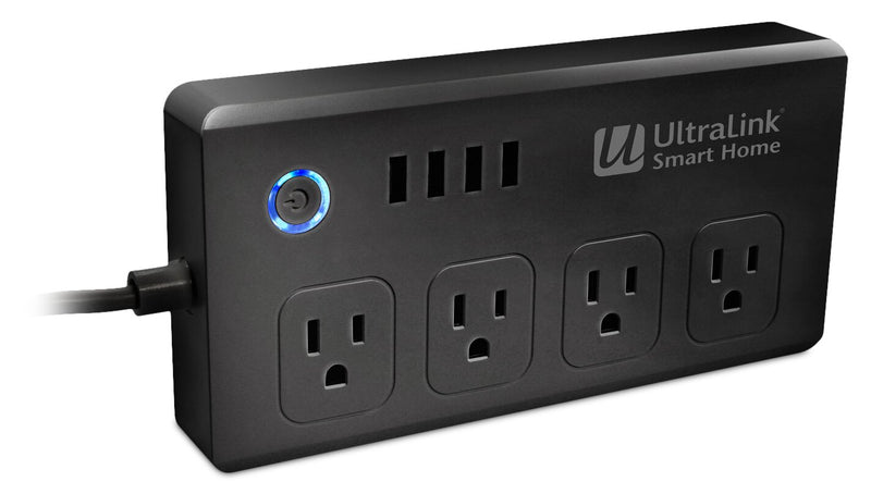 Ultralink 8 Outlet Smart Wi-Fi Surge Protector