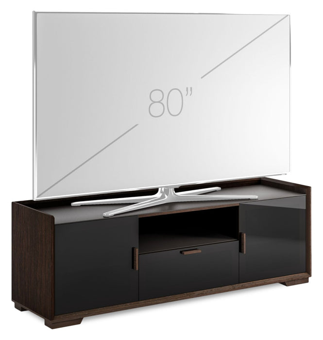 Talon 72\" Premium TV Stand with Storage and Cable Management - Wenge Espresso 