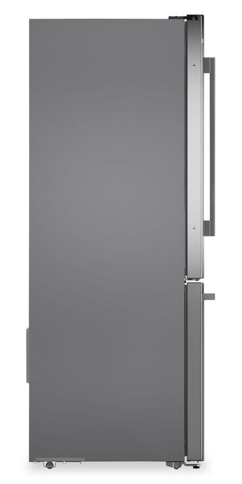 Bosch 100 Series 33\" 17.2 Cu. Ft. Counter-Depth 2-Door Refrigerator - Stainless Steel - B33CM10SNS