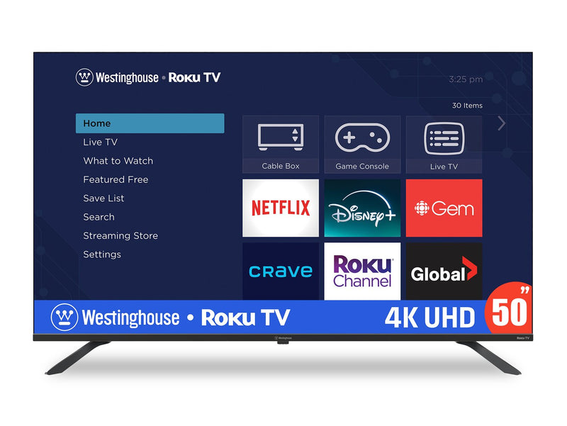 Westinghouse 55\" 4K UHD Roku Smart TV