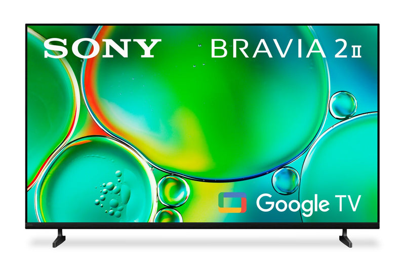 SONY 43\" Bravia 2 LCD 4K UHD Smart Google TV (K43S20M2) - 2025 Model