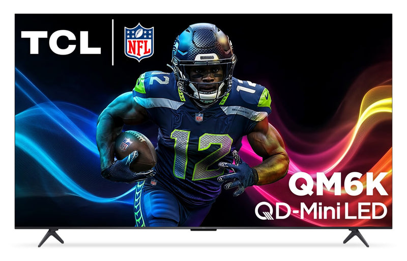 TCL 65\" QM6K QD-Mini LED QLED 4K UHD Smart Google TV (65QM6K)
