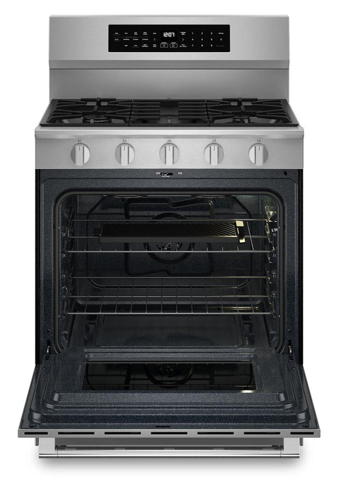Maytag 5 Cu. Ft. Smart True Convection Gas Range with Grill Mode - Stainless Steel - MFGS8030RZ