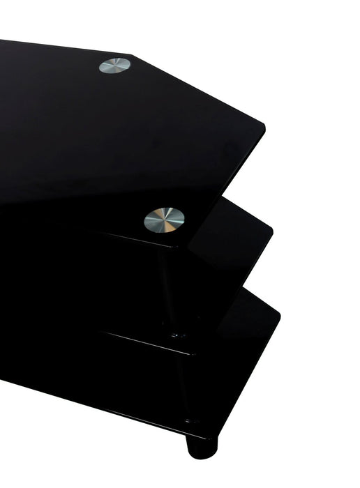 Jett 62\" TV Stand with Storage for TVs up to 70\" - Black