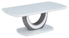 Brimley 47.25\" Modern Coffee Table - White and Grey