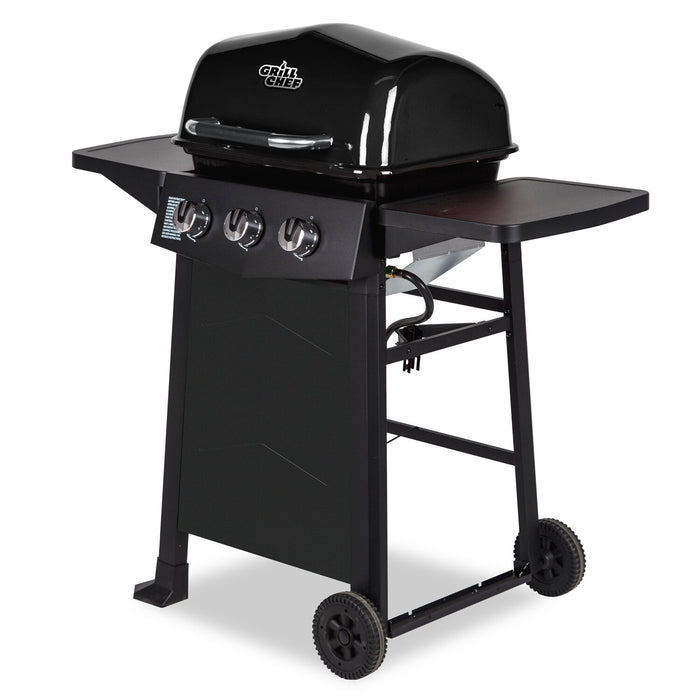 Grill Chef 24,000 BTU 3-Burner LP Gas BBQ - GCC310CRP