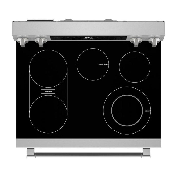 Maytag 5.3 Cu. Ft. Smart Electric Range with Air Fry and Indoor Grill - Stainless Steel - YMFES8030RZ