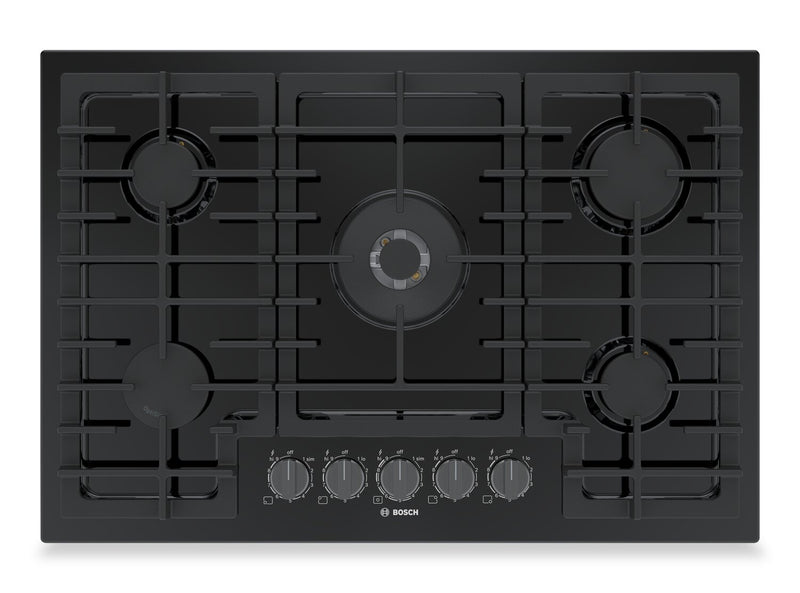 Bosch 30\" 800 Series Gas Cooktop with Dual-Flame Power Burner - NGM8049UC