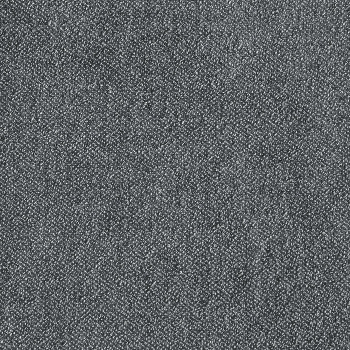 Amos Upholstered Headboard in Charcoal Fabric, Channelled - King Size