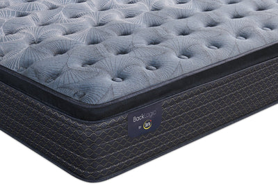 Serta Back Logic 2.0 Eurotop Firm King Mattress | Matelas ferme à Euro-plateau Back Logic 2.0 de Serta pour très grand lit | BCKLG2KM