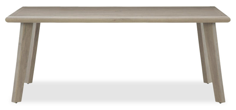 Muskoka 7-Piece Outdoor Patio Set with Dining Table & 6 Chairs - Resin Wicker, Aluminum - Beige