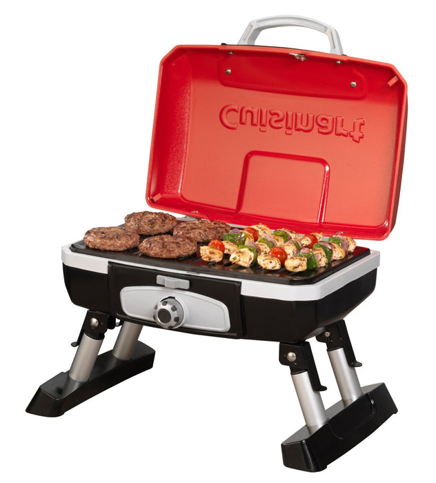Cuisinart Petite Gourmet Portable Tabletop Gas Grill - Red - CGG-180T-C