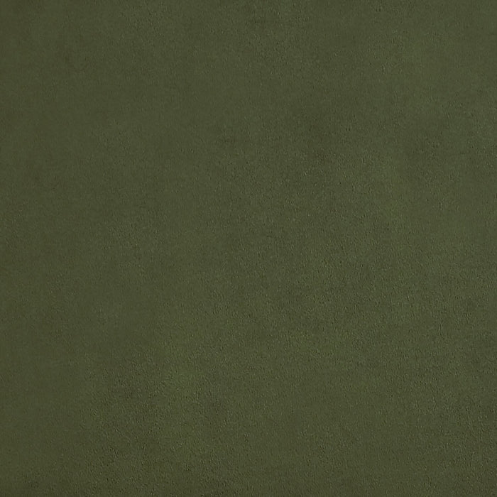 Zelda Dining Chair with Chenille Fabric - Green & Espresso Brown