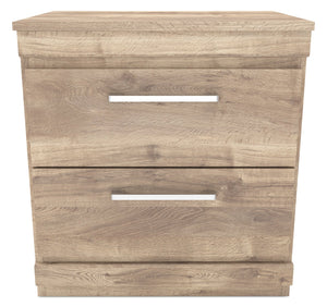 Oakley Bedside 2-Drawer Nightstand, 21