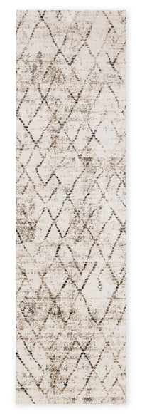 Fresh Washable Cream Geometric Rug - 2'0