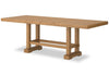 ["Archer Counter-Height Extension Dining Table, 72-108\"W - Light Brown"]