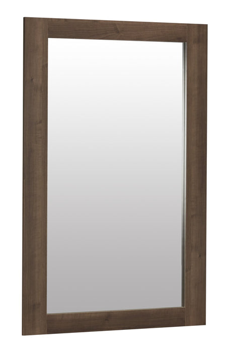 Aida Bedroom Dresser Mirror, Made in Canada - Brown