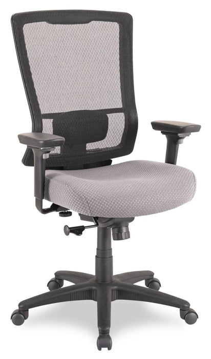 Tempur-Pedic Remy 26.8” Office Chair - Grey with Mesh Back
