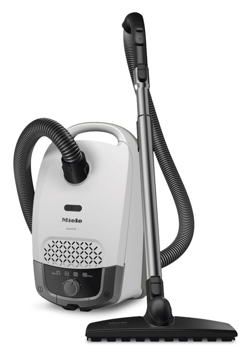 Miele Guard S1 Parquet Flex Canister Vacuum with Bag – Brilliant White - 41TRE034CDN