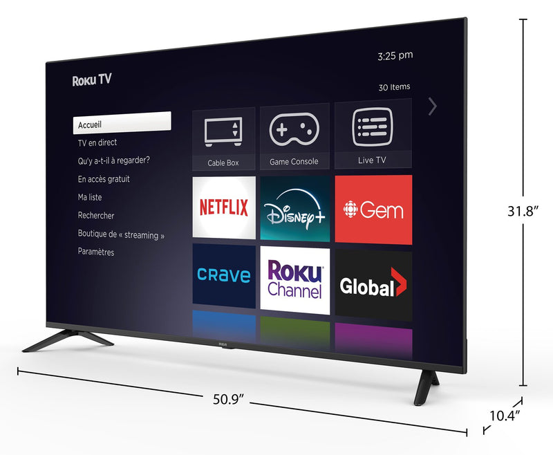 RCA 58\" 4K Roku Smart TV