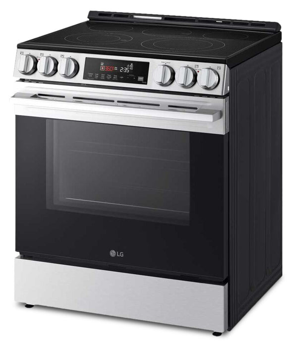 LG 6.3 Cu. Ft Smart Electric Range with EasyClean® - Smudge Resistant Stainless Steel - LSEL6333XE