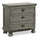 ["Chelsea Bedside 3-Drawer Nightstand, 28##PACKAGEDETAILSquot;W x 28##PACKAGEDETAILSquot;H - Grey"]