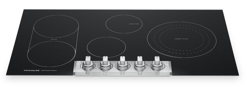 Frigidaire Professional 36\" 5-Element Electric Cooktop - Stainless Steel - PCCE3680AF