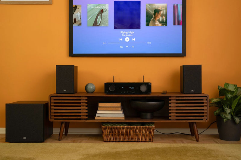 JBL Stage 240B 2-Way 4.5\" Bookshelf Loudspeaker Pair - Black (JBL240BBLK)