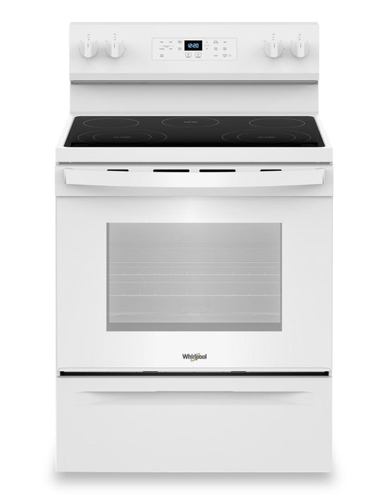 Whirlpool 30\" 5.3 Cu. Ft. Electric Range with 5 Elements - YWFES3330RW