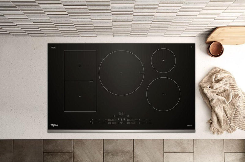 Whirlpool 36\" 5-Element Induction Cooktop - Stainless Steel - WCIT7536SS