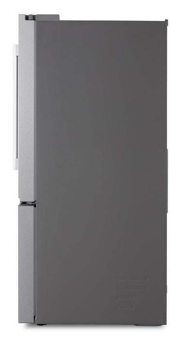 LG 33\" 25 Cu. Ft. French-Door Standard-Depth Refrigerator - Stainless Steel - LF25H6330S