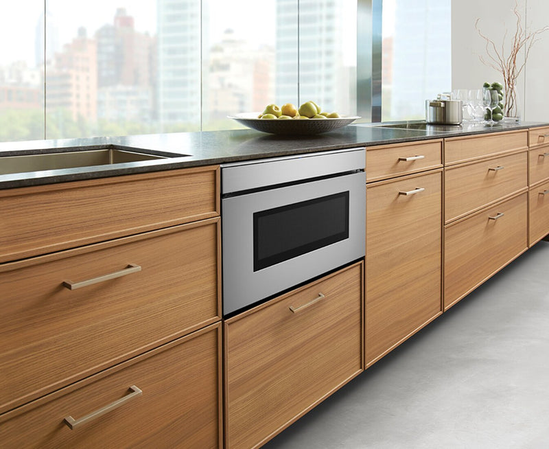 Sharp 24\" 1.2 Cu. Ft. Built-In Smart Microwave Drawer Oven - Stainless Steel - SMD2479KC