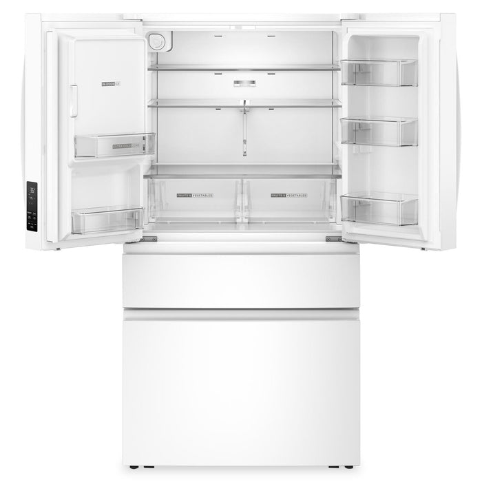 Whirlpool 36\" 29 Cu. Ft. French Door Refrigerator – White - WRMF3636SW