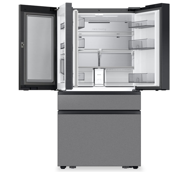 Samsung 36\" 23 Cu. Ft. Bespoke Counter-Depth French-Door Refrigerator with AI Home Screen - RF90F29BECRAA