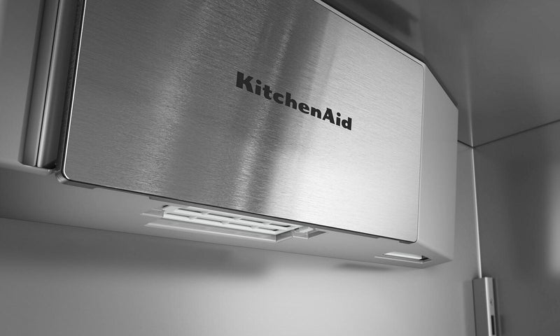 KitchenAid 36\" 20.8 Cu. Ft. French Door Bottom Mount Refrigerator - Juniper - KBFN536SJP