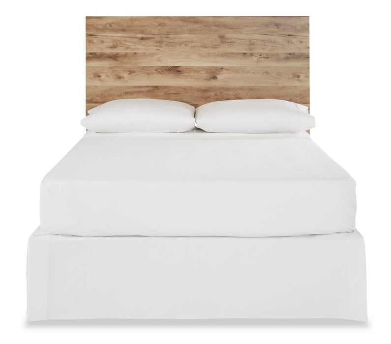 Derekson Panel Headboard, Natural - Full Size