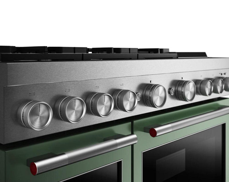 KitchenAid 6.3 Cu. Ft. 6 Burner Dual Fuel Range with Griddle – Cardamom - KFDD948SDC