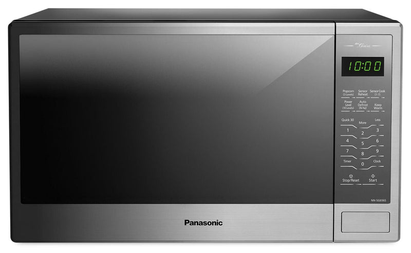  Panasonic Genius® 1.3 Cu. Ft. Countertop Microwave - NNSG656SC