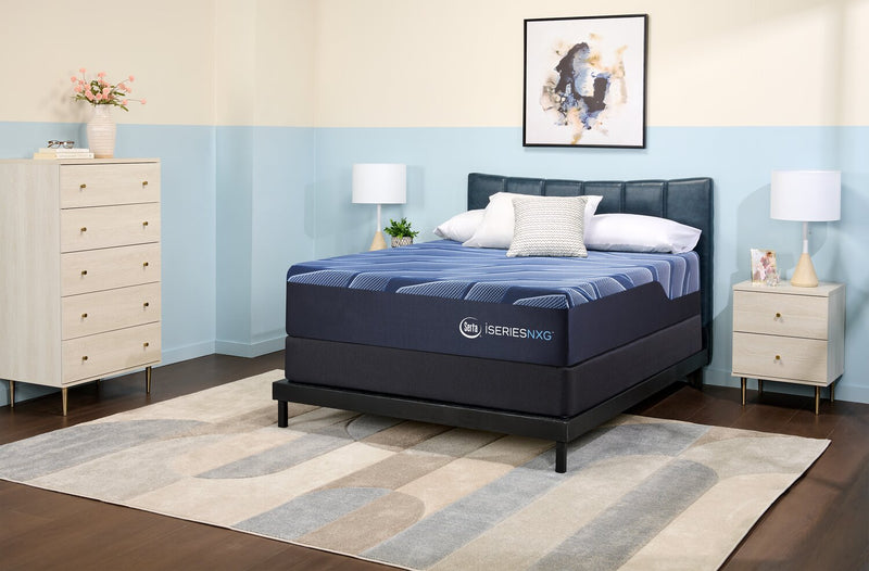 Serta® iSeries NXG1400 Luxury Tight Top Plush Full Mattress Set