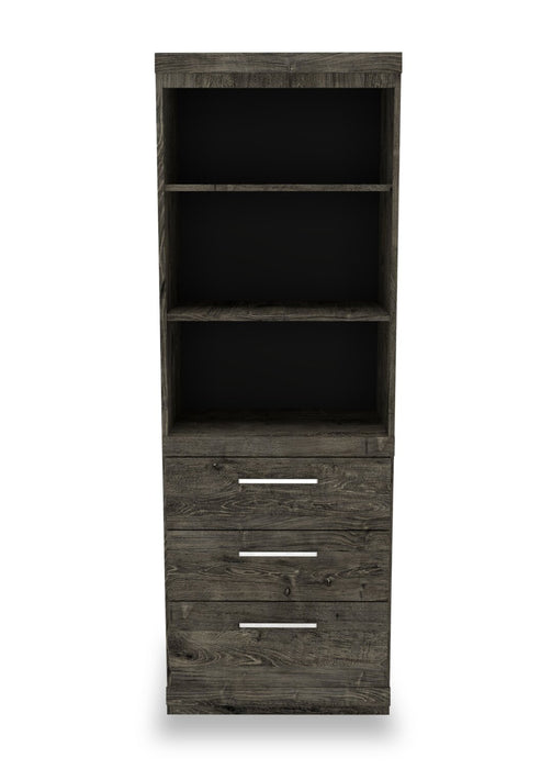 Camden 23.35” Pier with Storage - Alabaster Oak