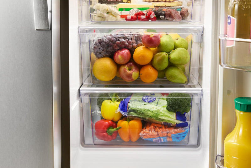 Whirlpool 36\" 21 Cu. Ft. Side-by-Side Refrigerator - Fingerprint-Resistant Stainless - WRSC5536RZ