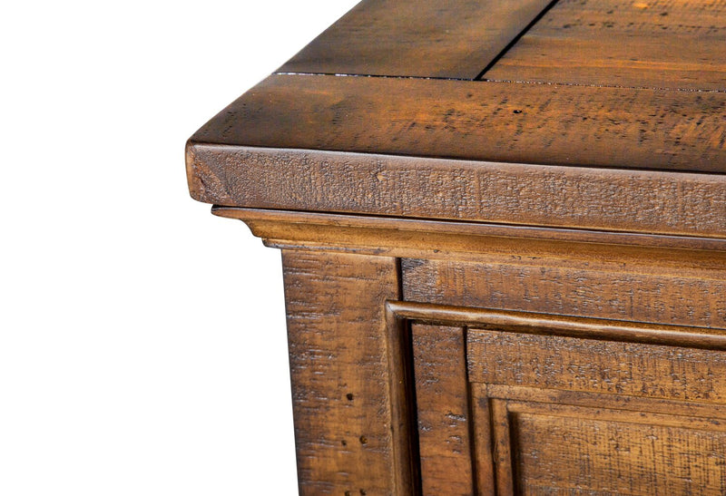 Hanson 50” Traditional Pine Lift Top Coffee Table with Storage and Casters - Toasted Nutmeg