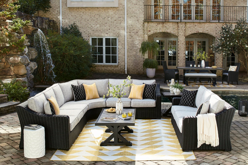Jasper Patio 4-Piece Set - Black