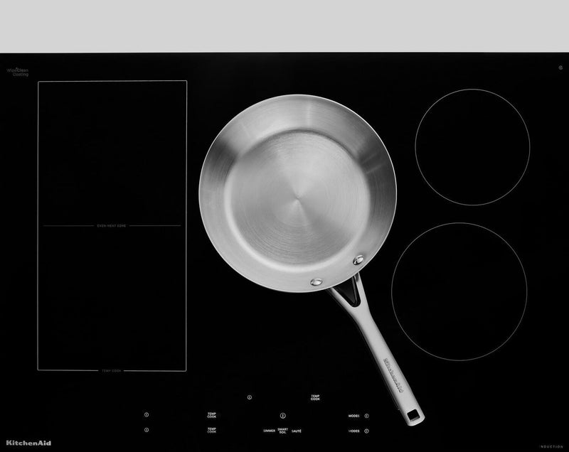 KitchenAid 30\" 5-Element Induction Cooktop - Black - KCIT730SBL