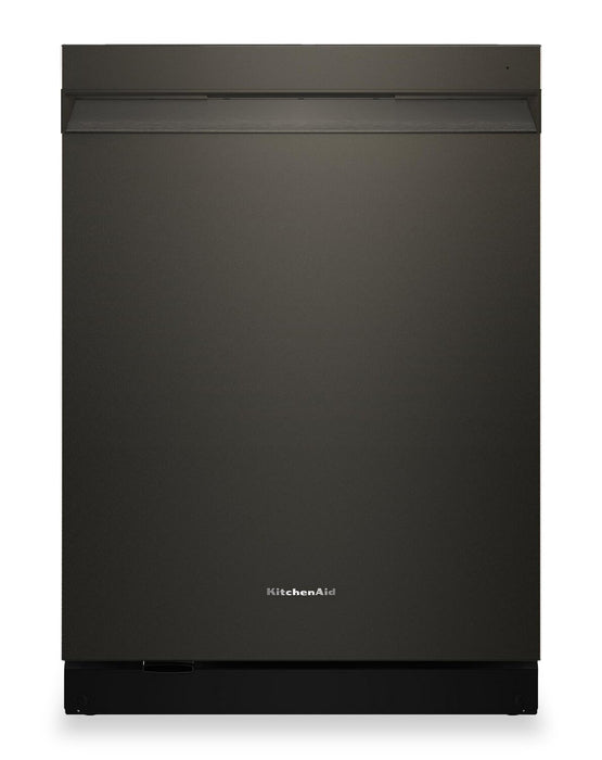 KitchenAid 24\" 44 dBA Dishwasher with 360° Max Jets™ Third Rack – Black Ore - KDPS724SBE
