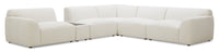 Riverside 6-Piece Sectional - Oyster 