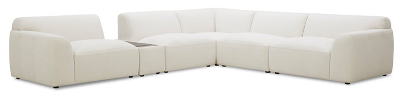 Riverside 6-Piece Sectional - Oyster